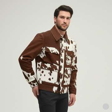 Unique Jacket Animal Prints - Pony Skin Leather Jacket