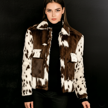 Women Cow skin Jacket