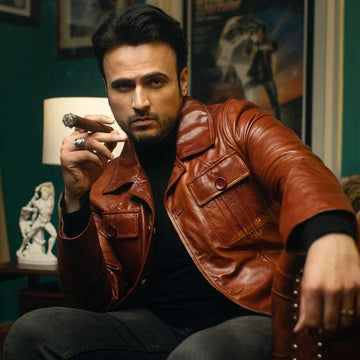 Premium genuine cowhide leather jackets for men – stylish and durable outerwear