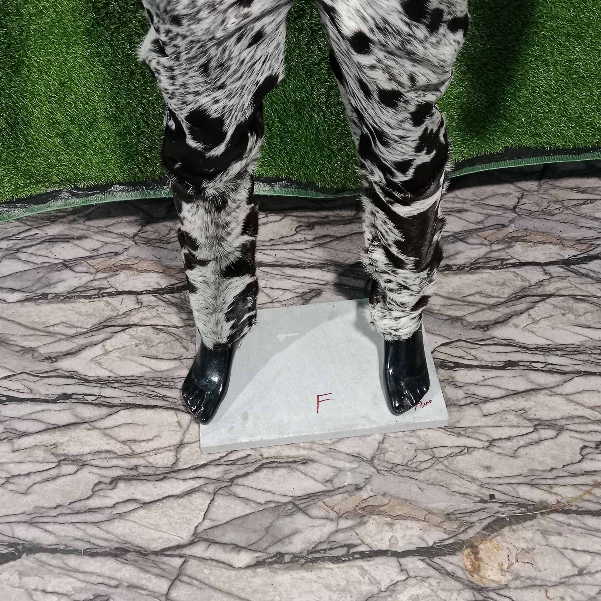 Men's Cowhide Hair on pant