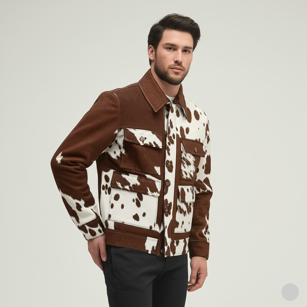 Unique Jacket Animal Prints - Pony Skin Leather Jacket